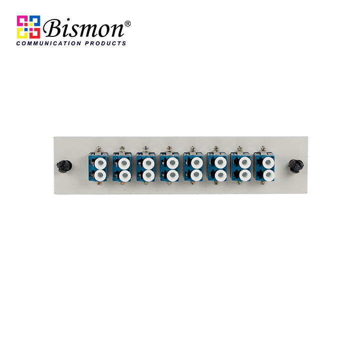 16 LC Snap-in adapter Plate Single-mode Full set